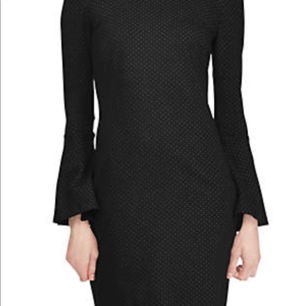 Lauren Ralph Lauren Polka Dot Ponte Dress: Sizes 0, 8, 12